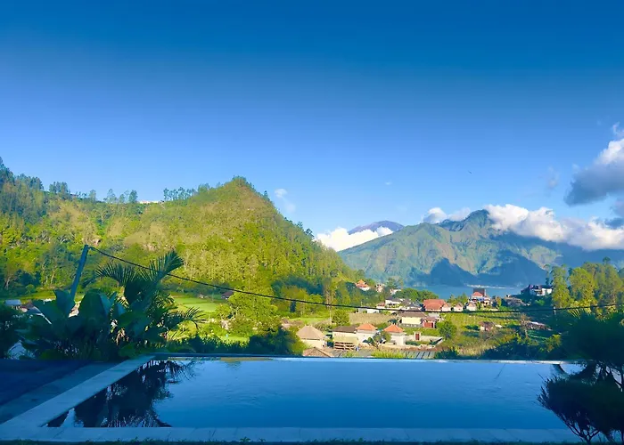 Batur Cliff Panorama ロッジ *